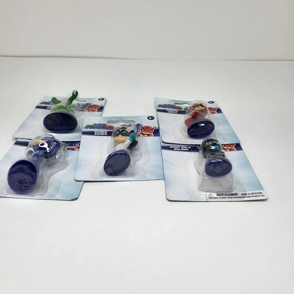 New PJ Masks Lot of 5 Birthday Cake Toppers Owlette Gekko Catboy‎ Toys Toys Gift